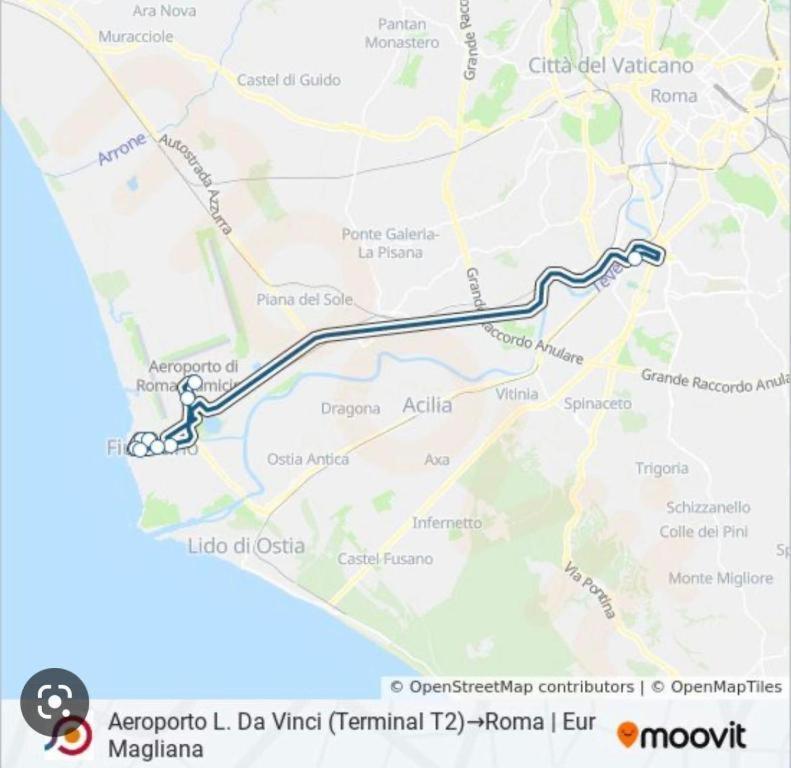 Apartament Lizzies Hus Fiumicino Zewnętrze zdjęcie